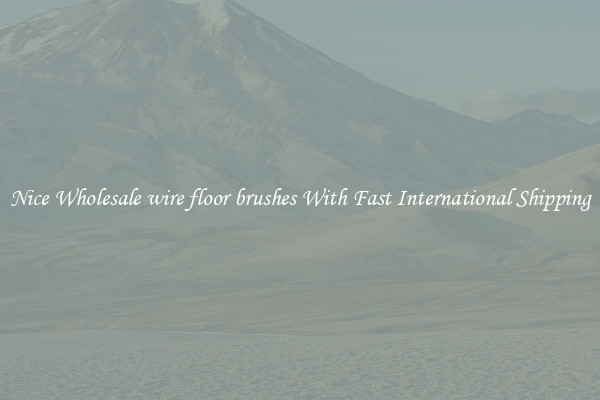 Nice Wholesale wire floor brushes With Fast International Shipping