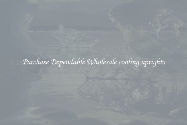 Purchase Dependable Wholesale cooling uprights