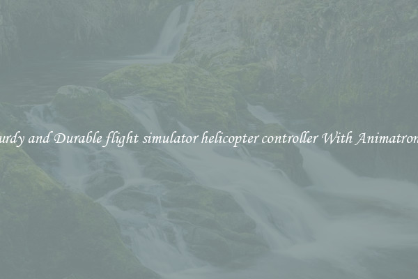 Sturdy and Durable flight simulator helicopter controller With Animatronics