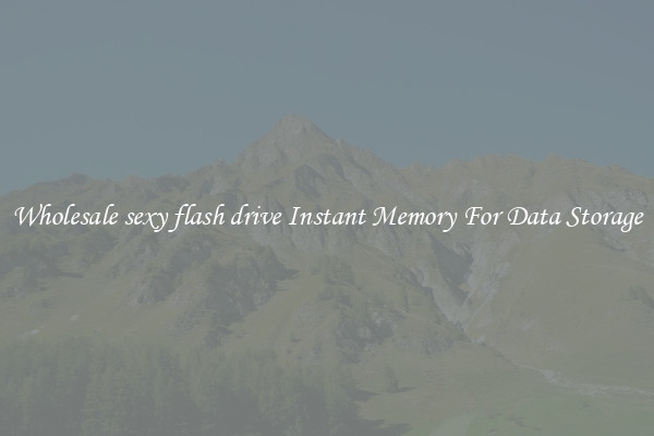 Wholesale sexy flash drive Instant Memory For Data Storage