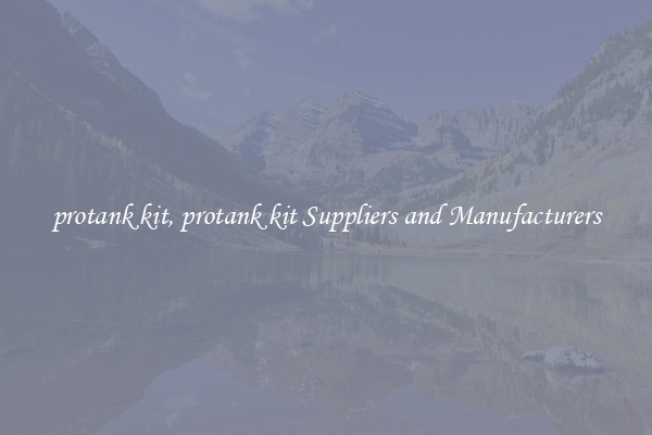 protank kit, protank kit Suppliers and Manufacturers