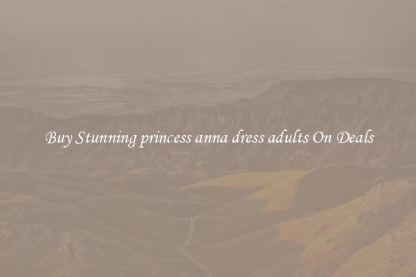 Buy Stunning princess anna dress adults On Deals