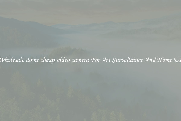 Wholesale dome cheap video camera For Art Survellaince And Home Use